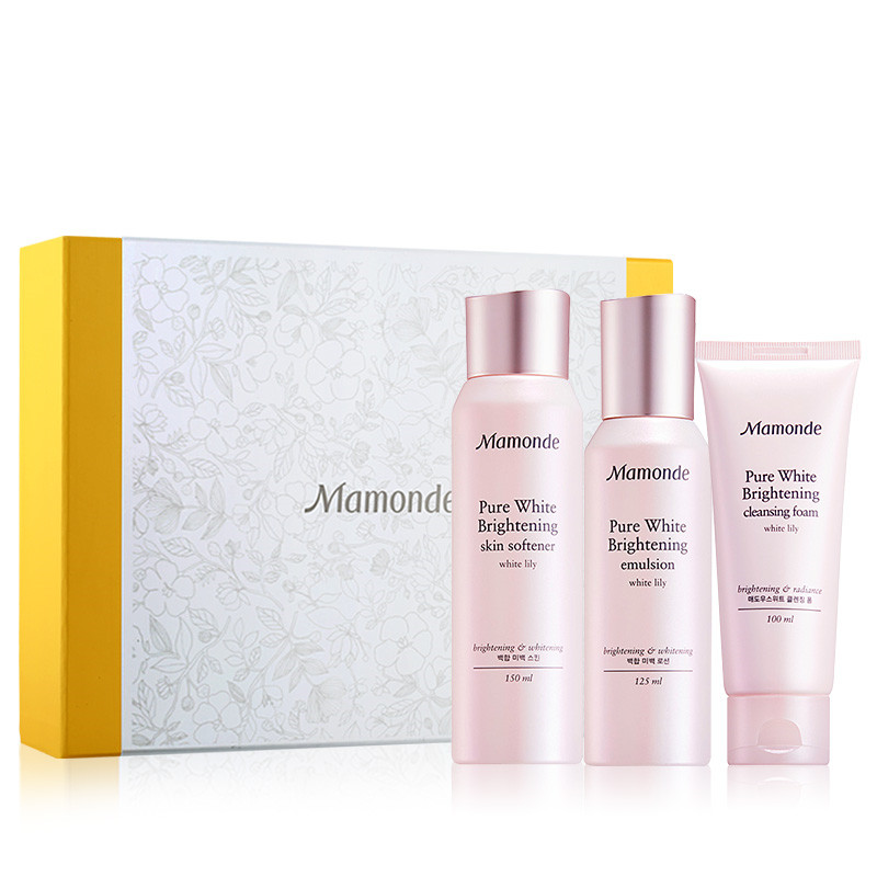 梦妆花萃透亮净白水乳礼盒