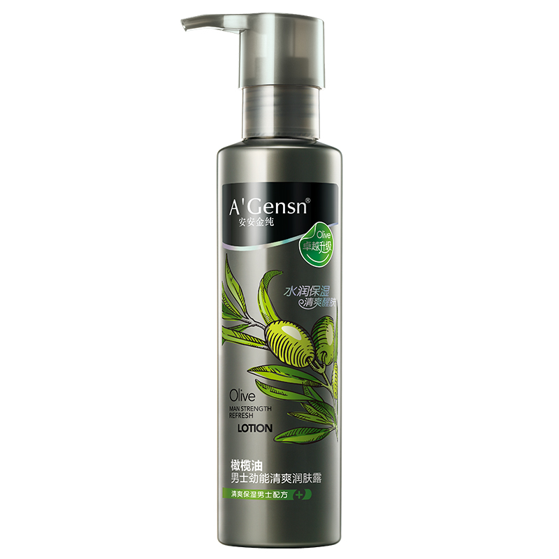 安安金纯 男士劲能清爽润肤露
