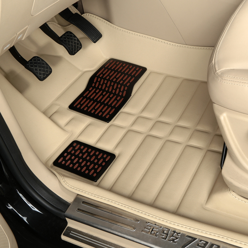 孺子牛 皮革材质汽车脚垫