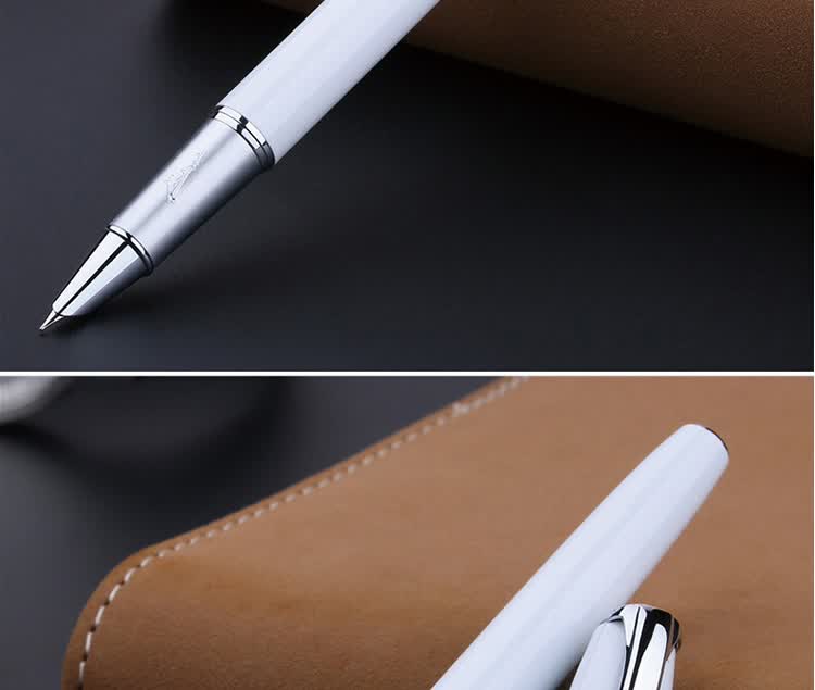 Pimio Fountain Pen, Signature Pen, Financial Extra Fine 0.38mm, Business Office Gift, Adult Student Calligraphy Practice, Men Women Mid-Autumn Festival Gift, Malaga Series 916 Light Blue 12