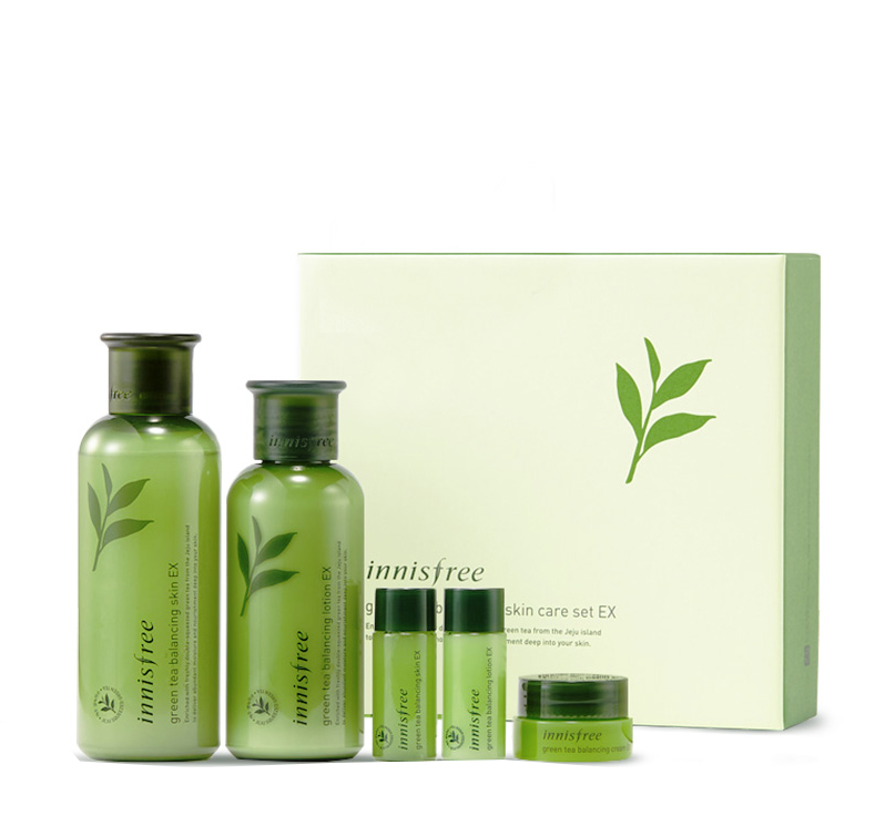 悦诗风吟新绿茶精萃保湿水乳