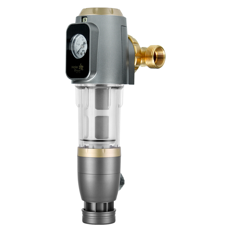 海尔 万向安装前置过滤器