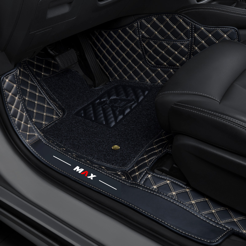 指南针 全车三排双层脚垫