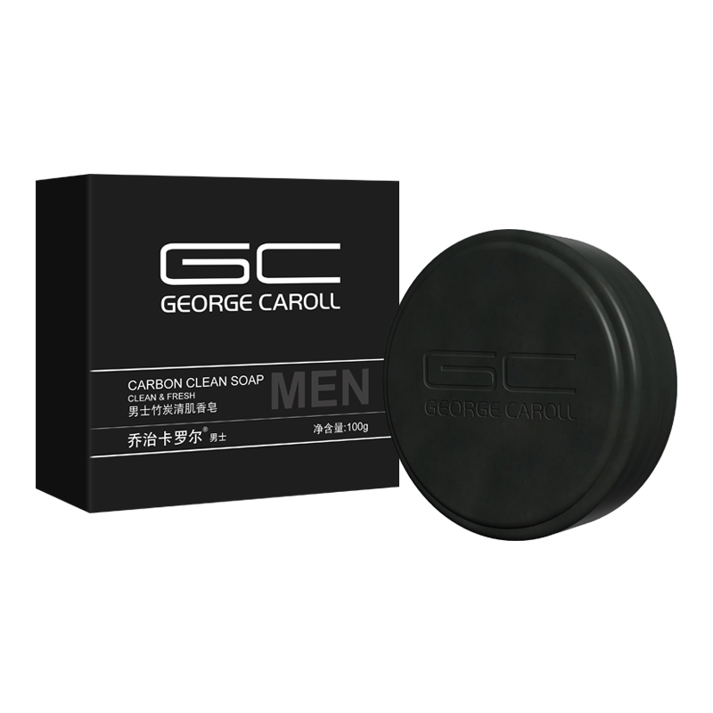 乔治卡罗尔 竹炭控油香皂