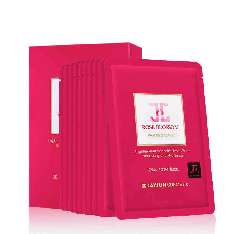 捷俊 玫瑰精华水光面膜