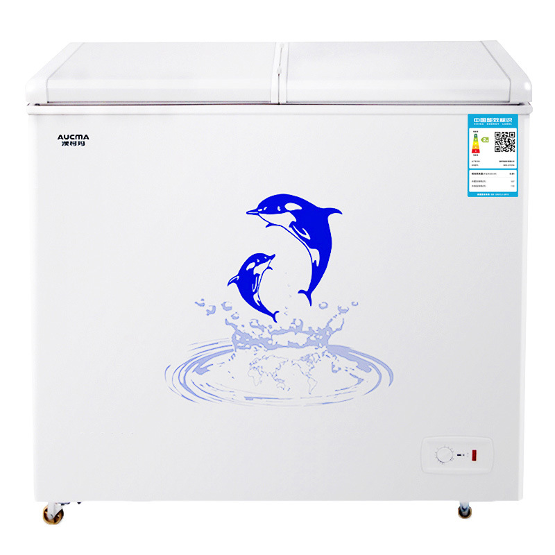 澳柯玛 防噪设计双温双箱冷柜