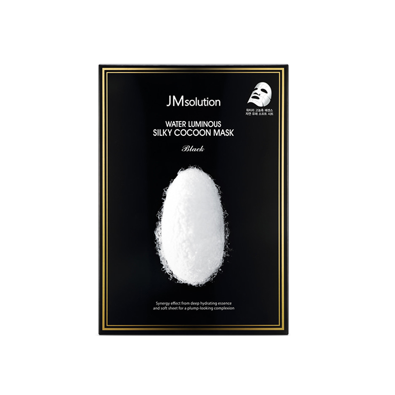 JM 水光银白蚕丝面膜