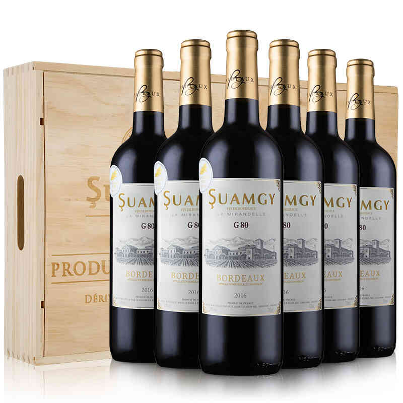 圣芝G80波尔多干红葡萄酒