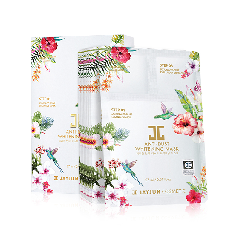 捷俊 防雾霾透白修护面膜