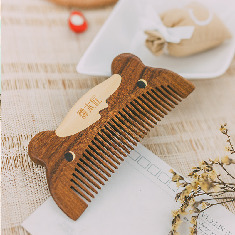 谭木匠 熊逗逗拼木梳礼盒