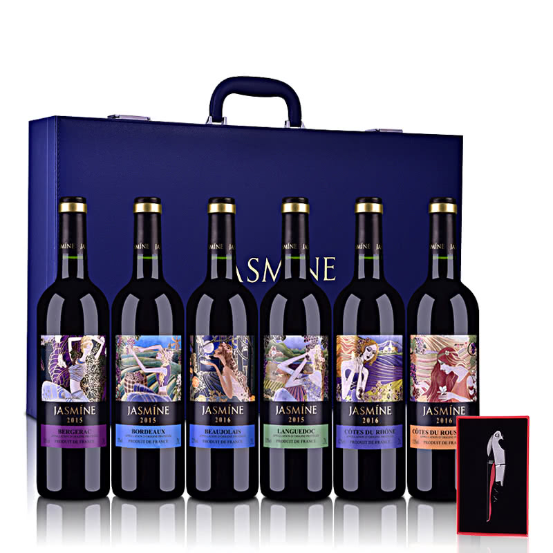 茉莉花干红葡萄酒礼盒