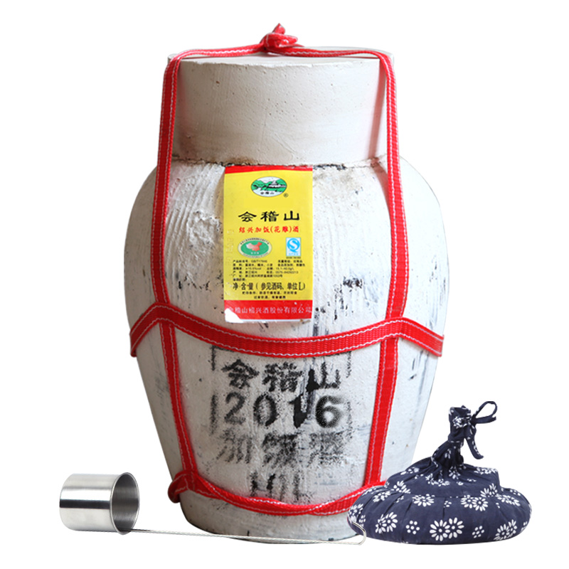 会稽山 花雕糯米坛装养生酒