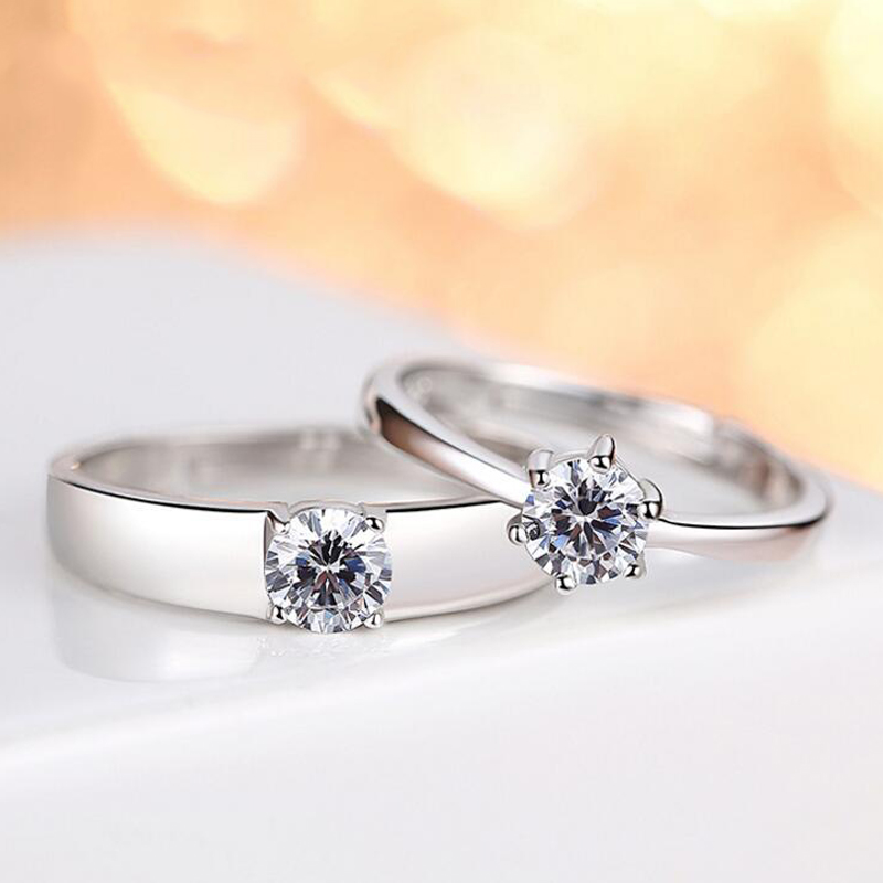 永恒誓言镀925银戒指