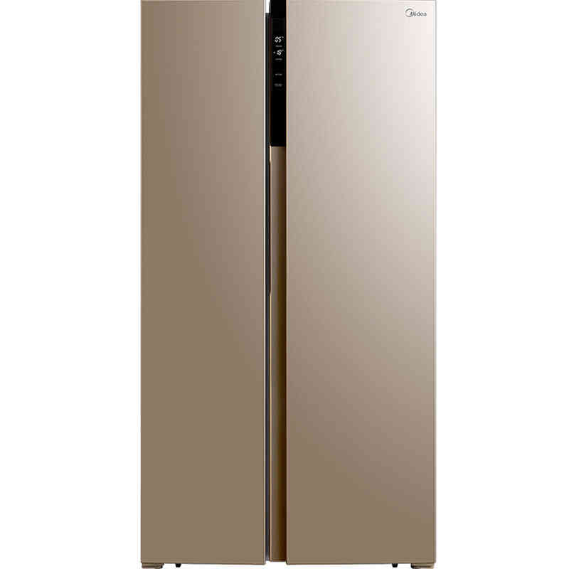 美的 对开门冰箱 655升