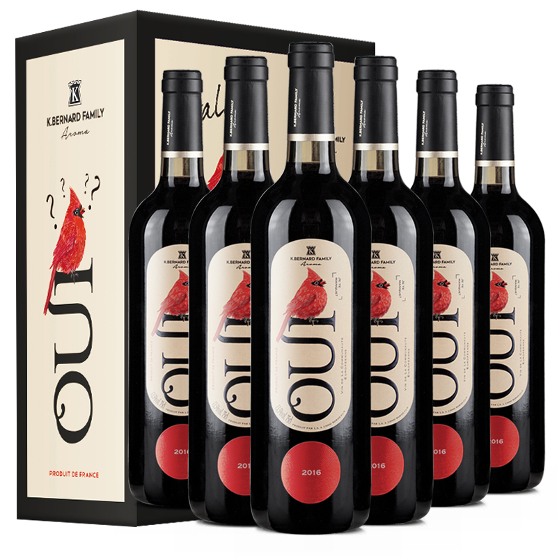 卡伯纳小红鸟干红葡萄酒