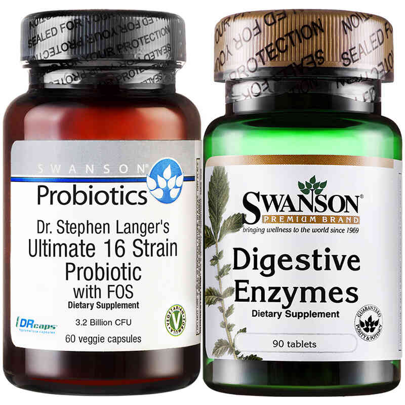 美国斯旺森肠胃养护组合装