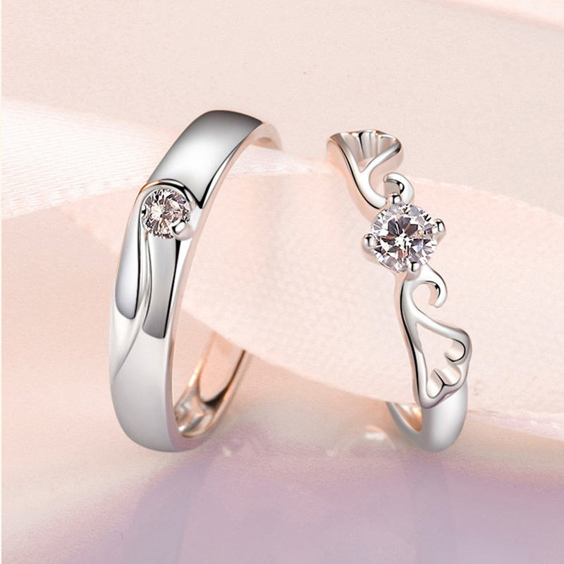 酷瑷思天使之翼戒指