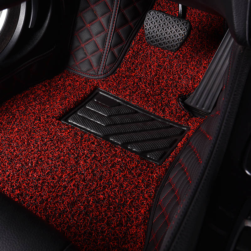 宝贝熊 全包围丝圈汽车脚垫