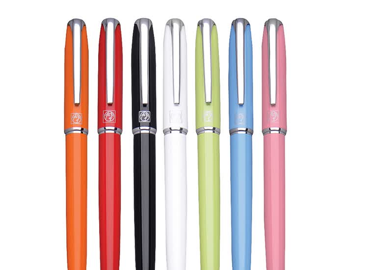 Pimio Fountain Pen, Signature Pen with Extra Fine EF Nib, Business Office Gift, Adult Student Calligraphy Practice Pen, Birthday Gift for Men And Women, Malaga Series 916 White 6