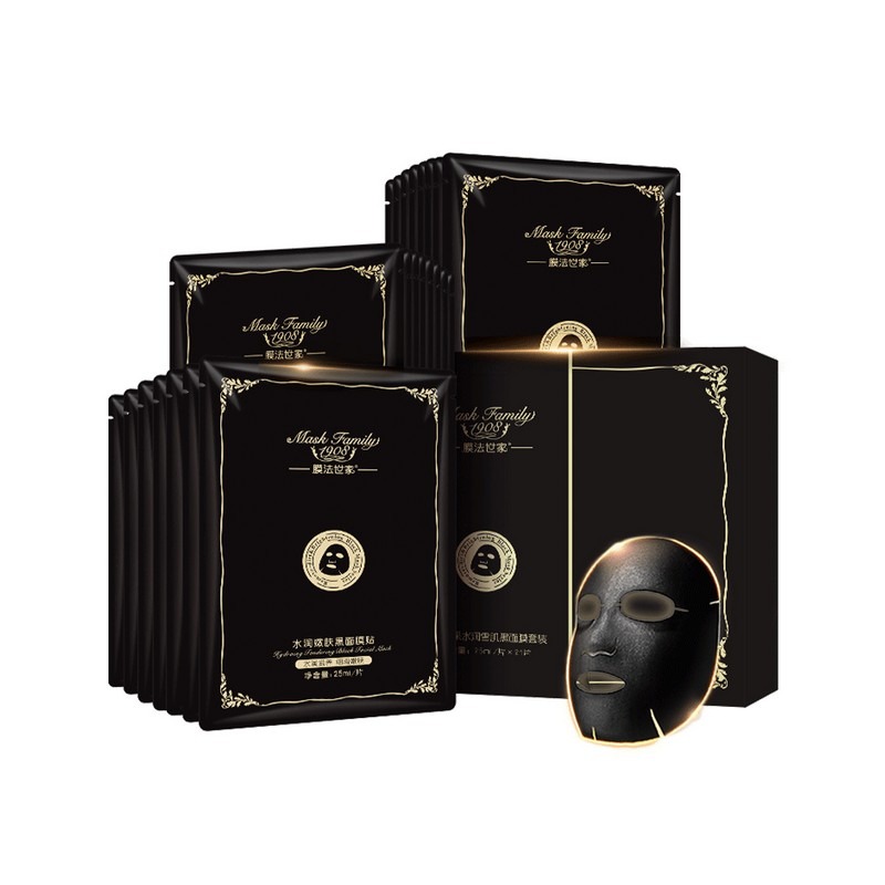 膜法世家 焕采水润黑面膜