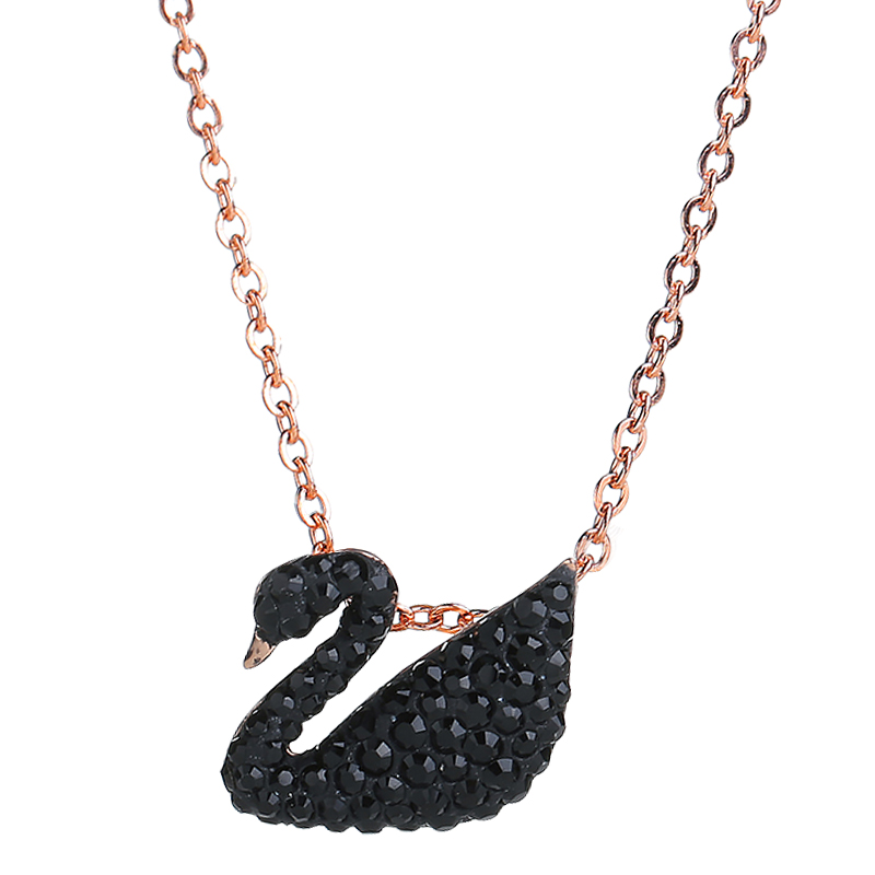 施华洛世奇 黑天鹅项链