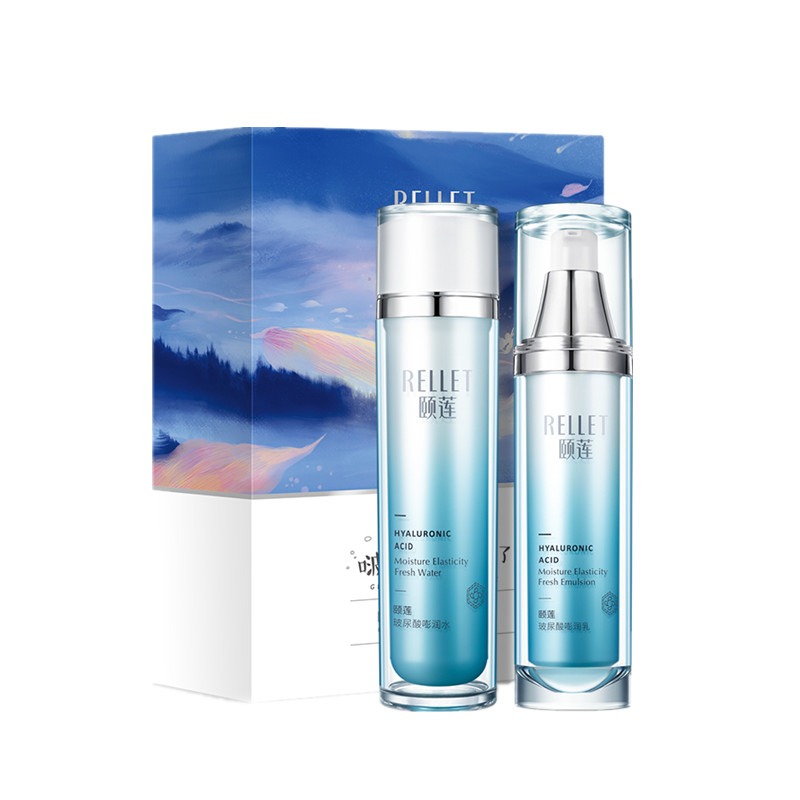 颐莲 玻尿酸嘭润水乳组合