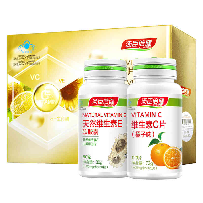汤臣倍健 维C片+维E软胶囊