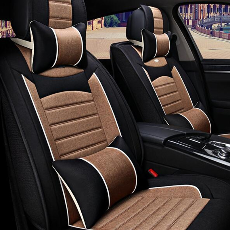 卡饰利布艺全包围汽车坐垫