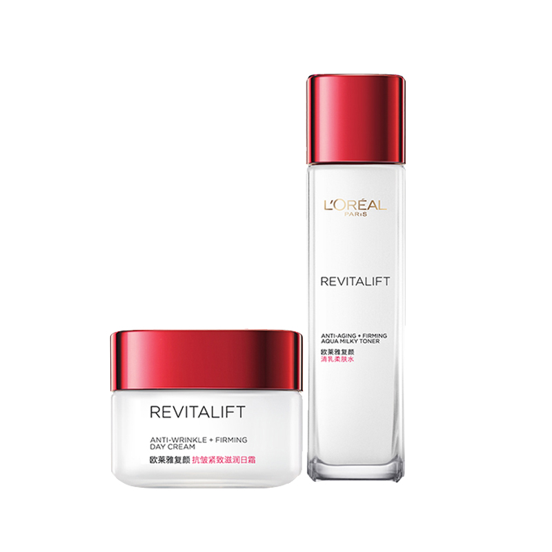 欧莱雅 复颜抗皱保湿护肤套装