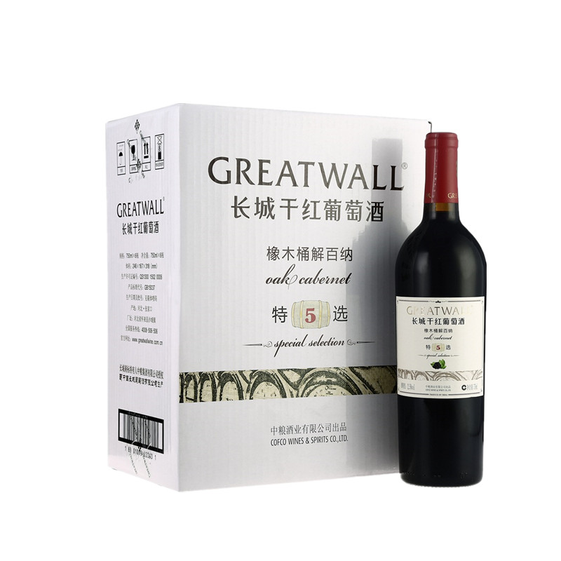 长城 果香浓郁干红葡萄酒