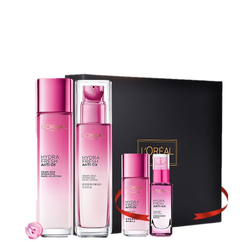欧莱雅 清润葡萄籽补水礼盒