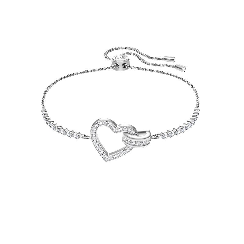 施华洛世奇 心形可调节手链