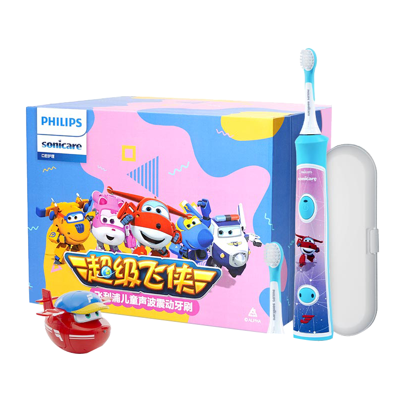 飞利浦 超级飞侠礼盒儿童牙刷