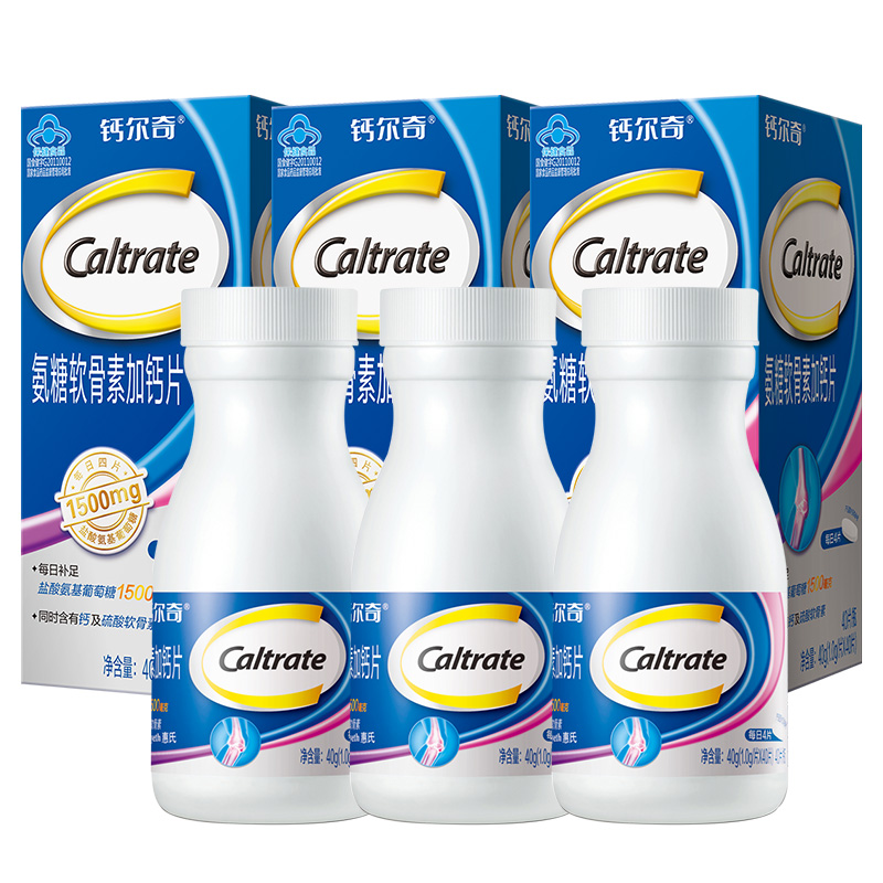 钙尔奇 强健骨骼 氨糖软骨素