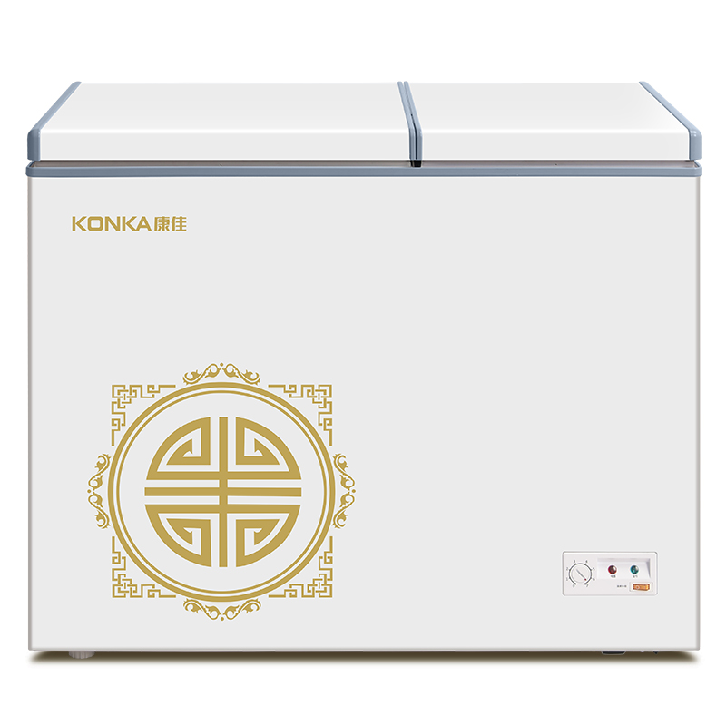 康佳 178升 双温双箱冰柜