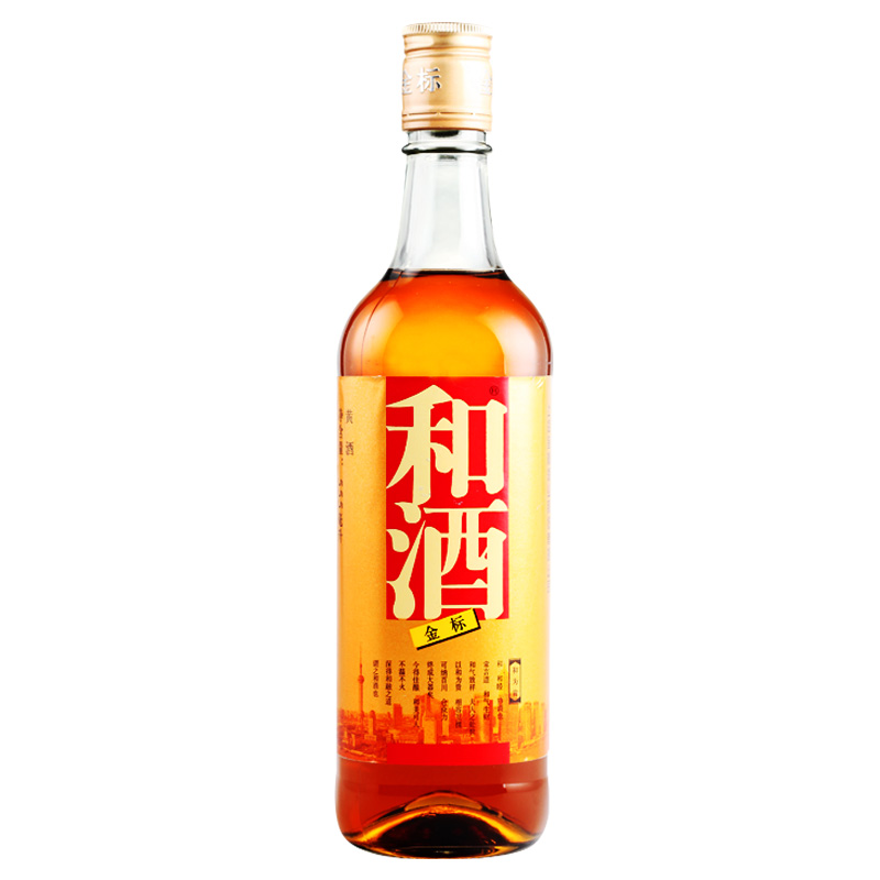 和 金标上海老酒黄酒整箱装