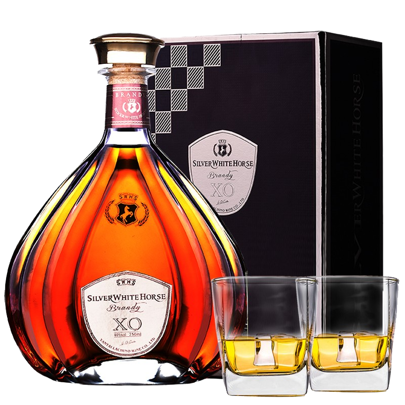 雪银马 法国原酒进口白兰地