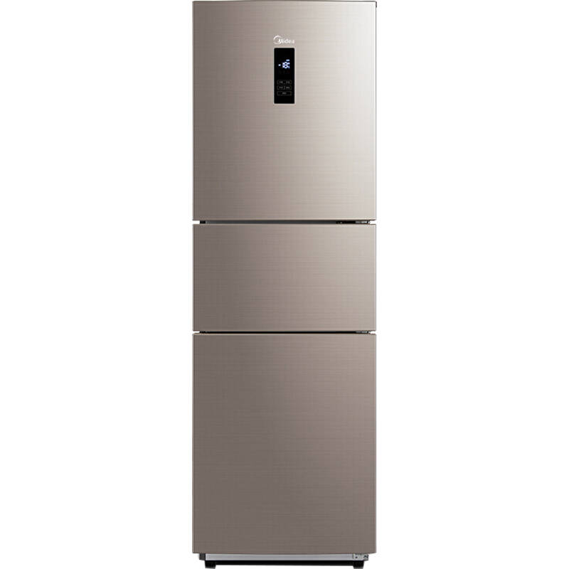 美的 智能触控三门冰箱