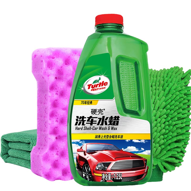 龟牌 硬壳洗车高泡沫清洁剂