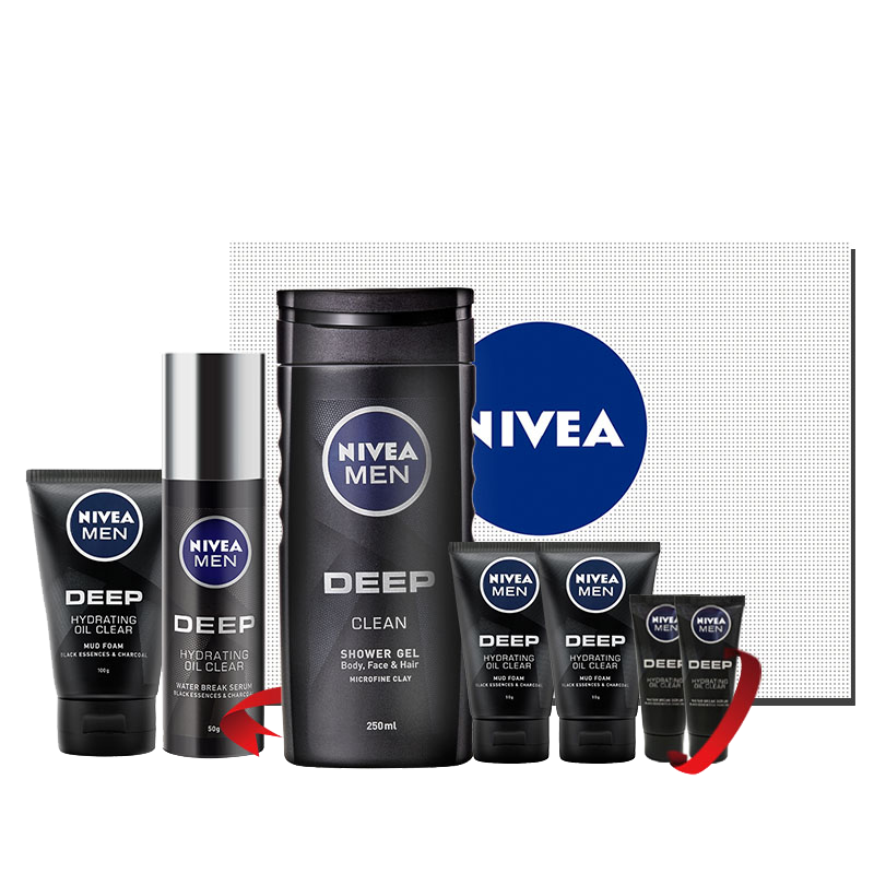 妮维雅 补水控油套装礼盒