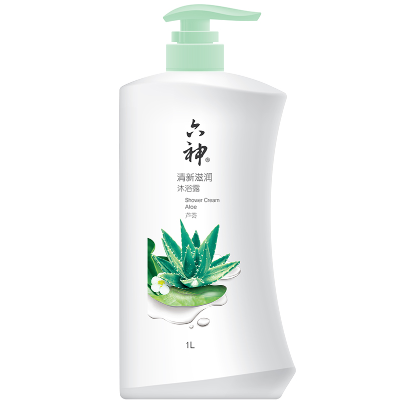 六神清新滋润沐浴露