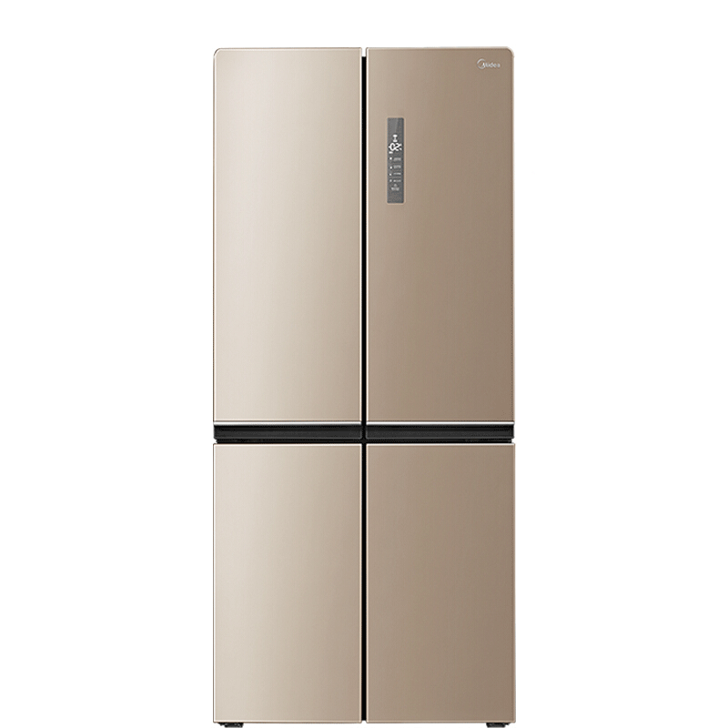 美的 双变频十字对开门冰箱