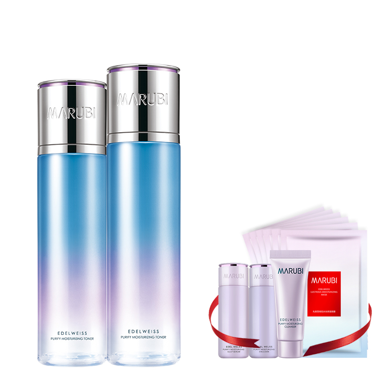 丸美 雪绒花保湿护肤套装