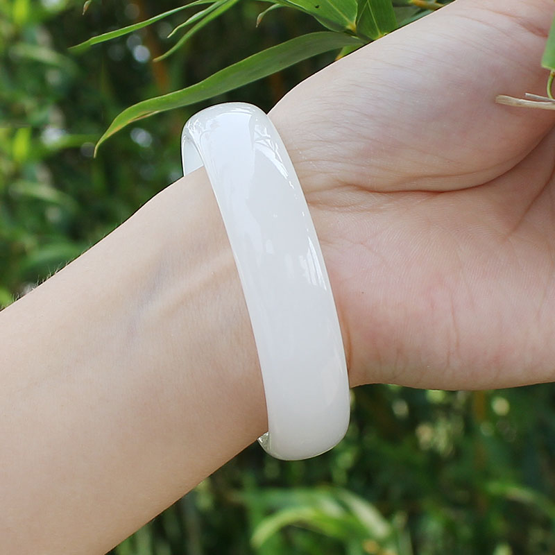 臻玉世家 新疆白玉 手镯