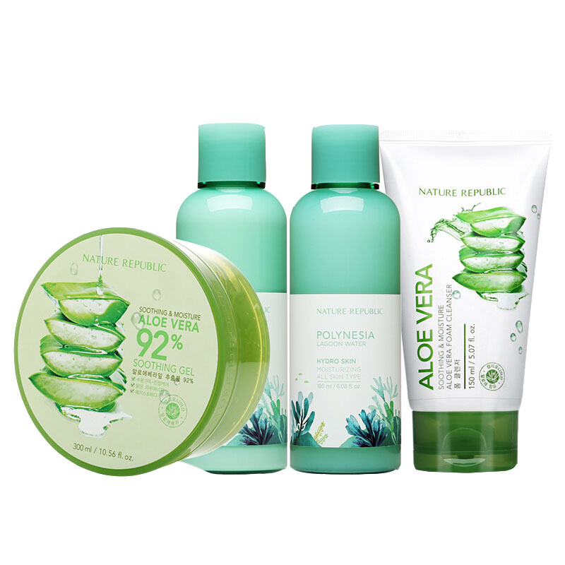 自然共和国 补水保湿四件套