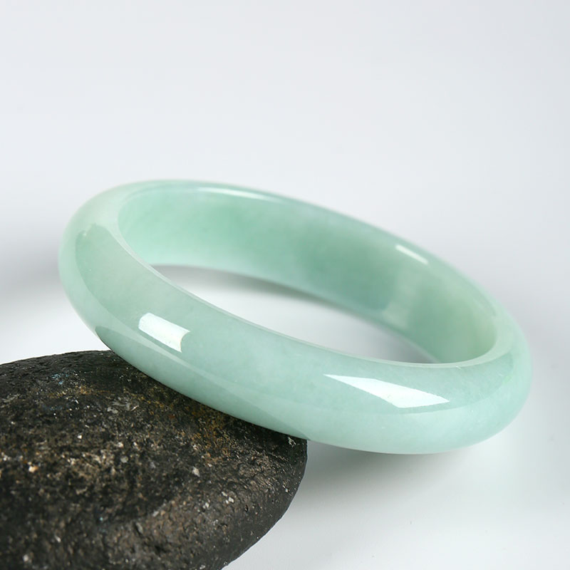 凤禧珠宝糯种翡翠玉镯子