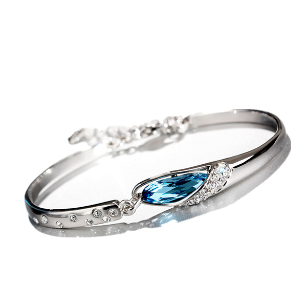 T400 玻璃鞋水晶手链