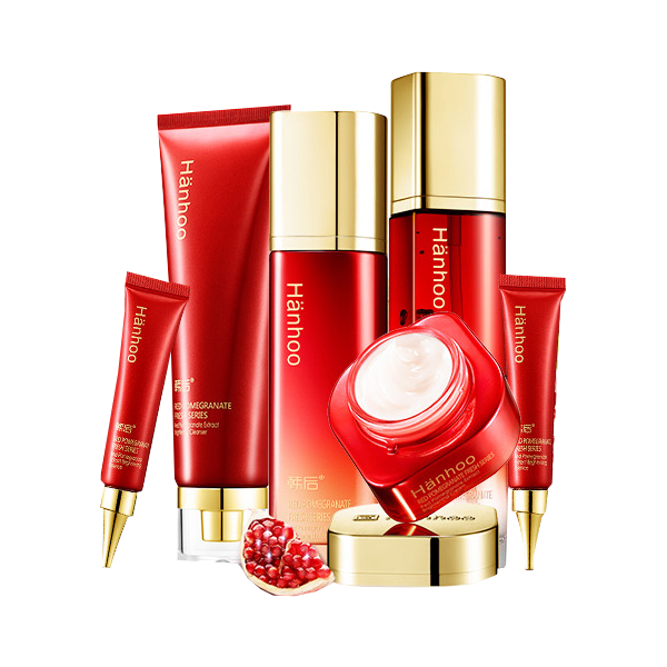 韩后 红石榴鲜养焕采护肤套装