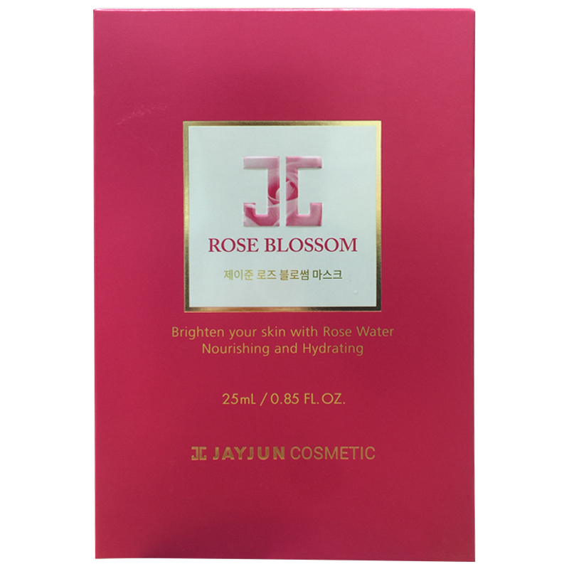 捷俊 玫瑰精华水光面膜