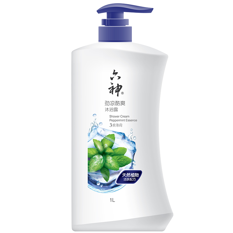 六神劲凉酷爽沐浴露
